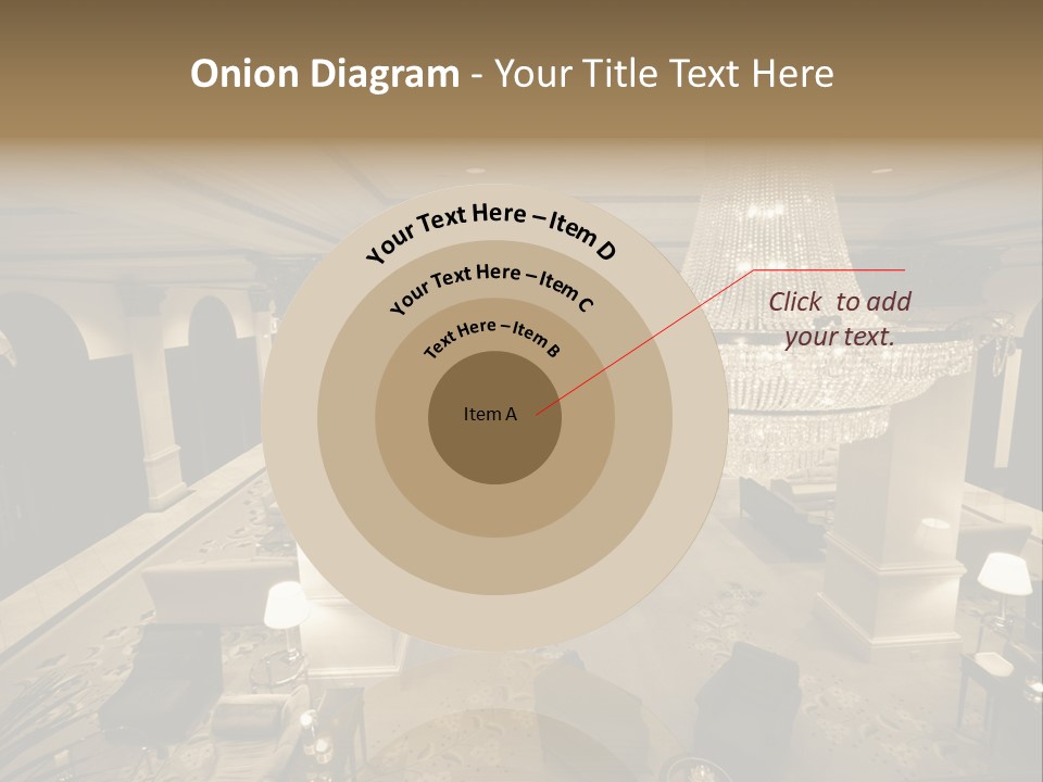 Wide Angle Chairs PowerPoint Template