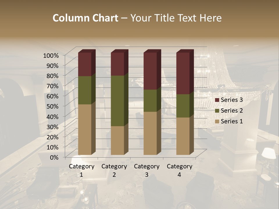 Wide Angle Chairs PowerPoint Template