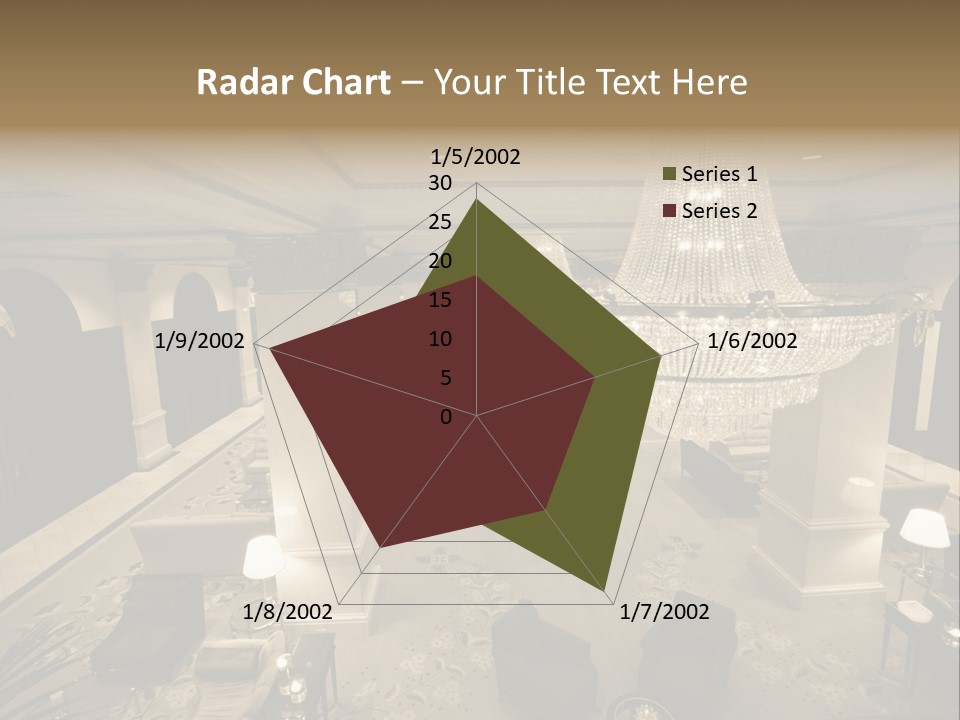 Wide Angle Chairs PowerPoint Template