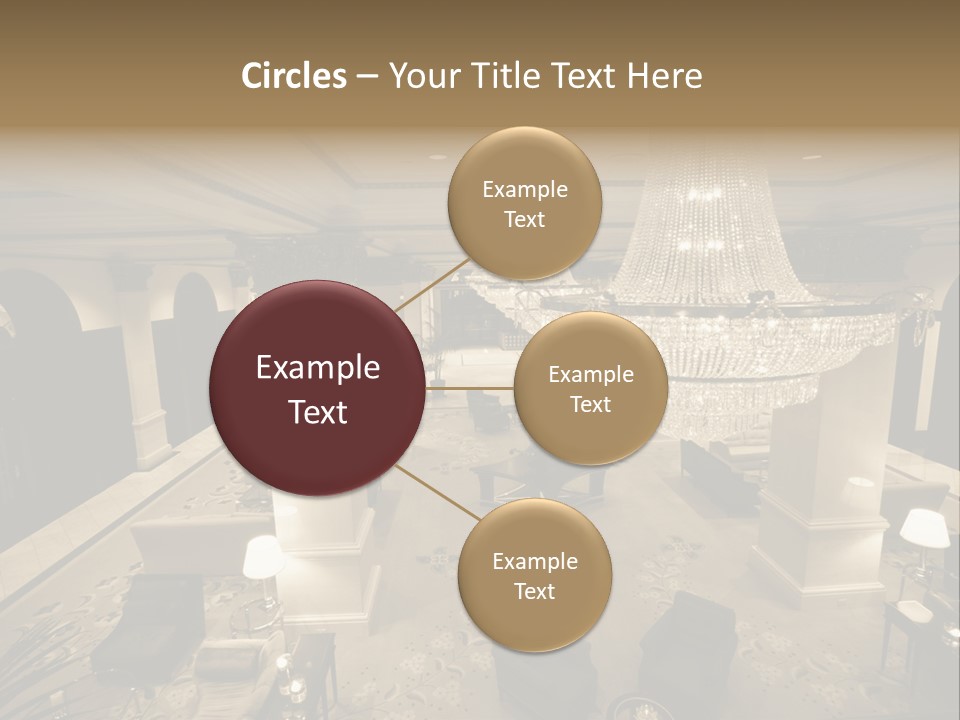 Wide Angle Chairs PowerPoint Template