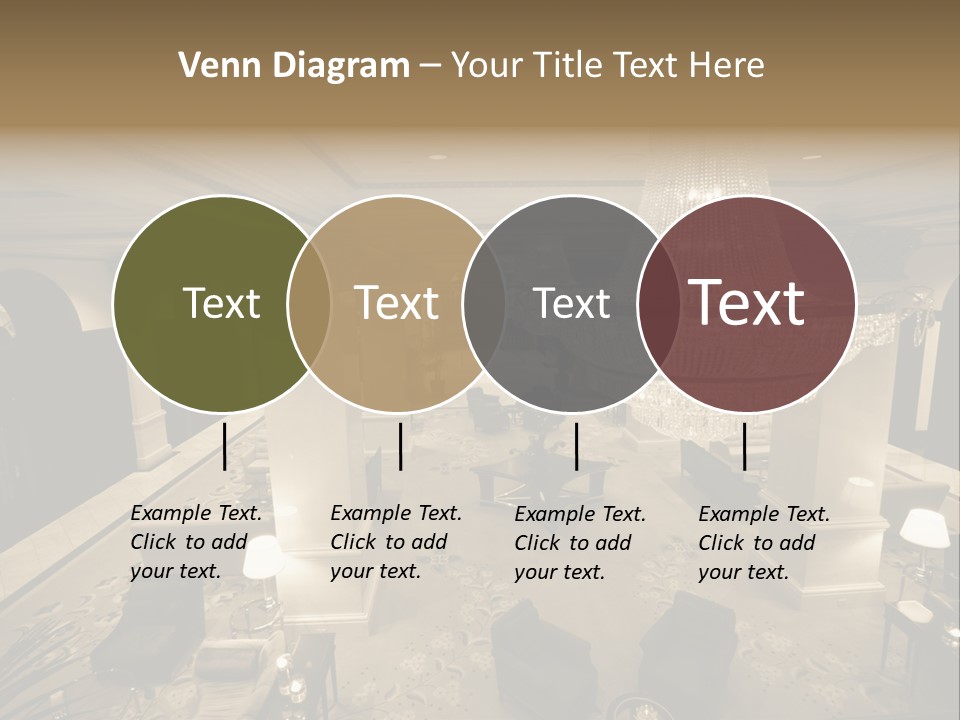 Wide Angle Chairs PowerPoint Template