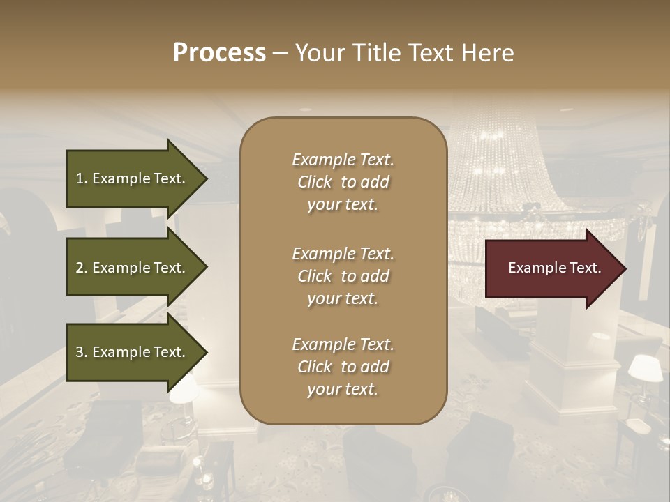 Wide Angle Chairs PowerPoint Template