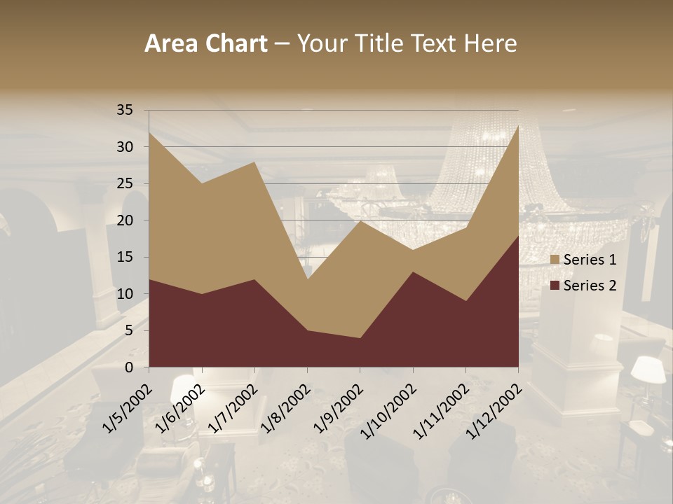 Wide Angle Chairs PowerPoint Template