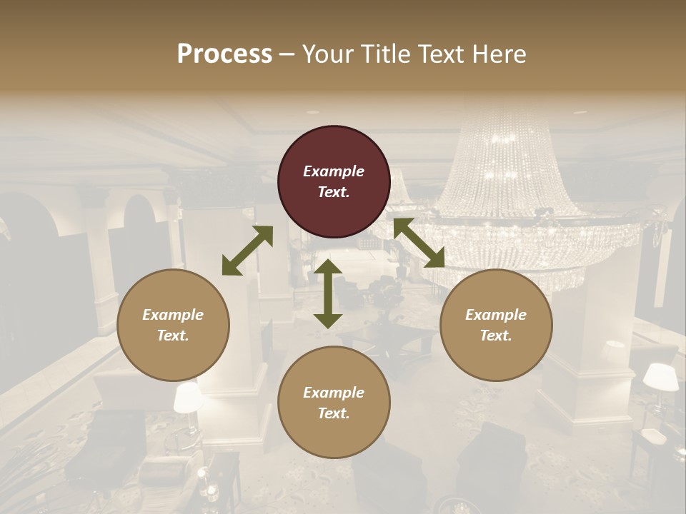 Wide Angle Chairs PowerPoint Template