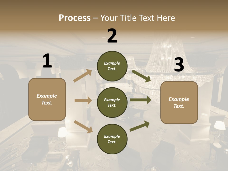 Wide Angle Chairs PowerPoint Template