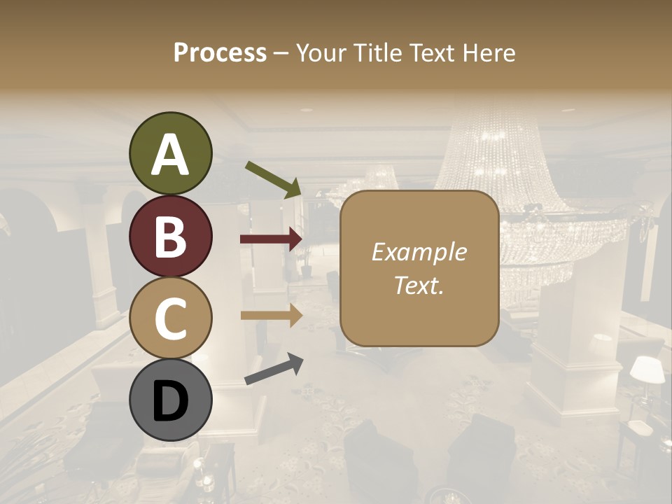 Wide Angle Chairs PowerPoint Template