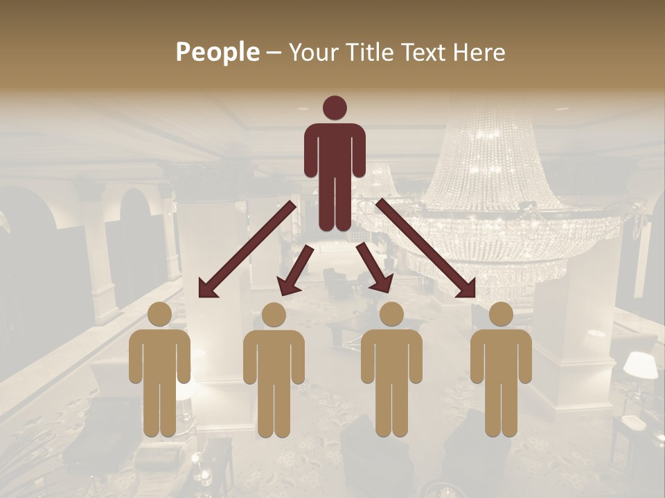 Wide Angle Chairs PowerPoint Template