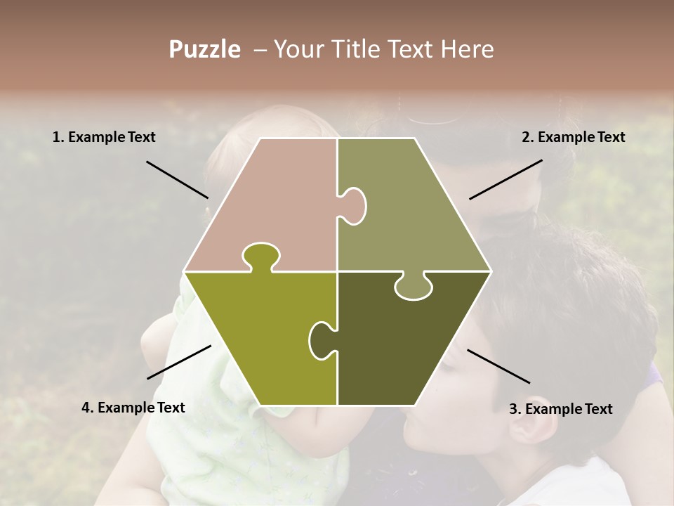 Laughing Countryside Male PowerPoint Template