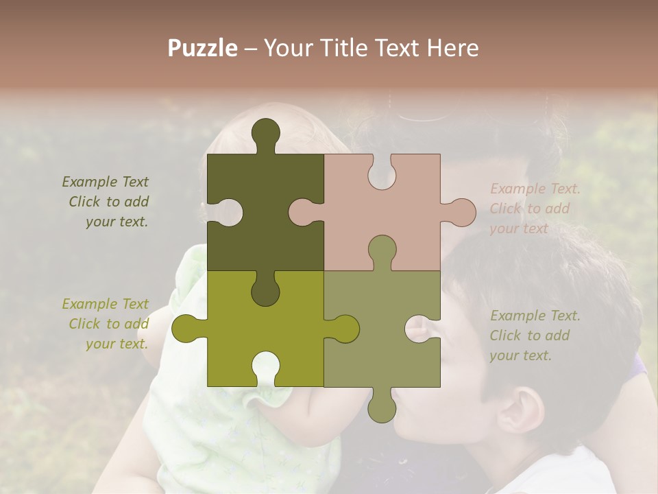 Laughing Countryside Male PowerPoint Template