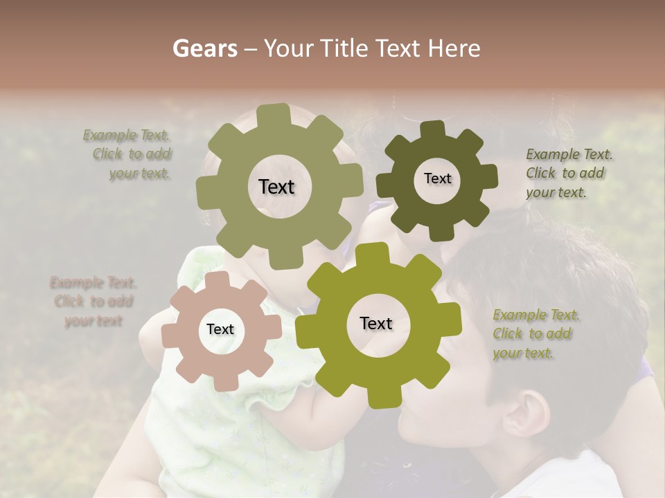 Laughing Countryside Male PowerPoint Template