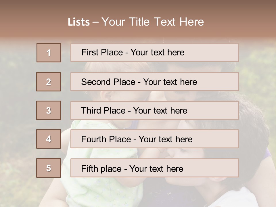 Laughing Countryside Male PowerPoint Template