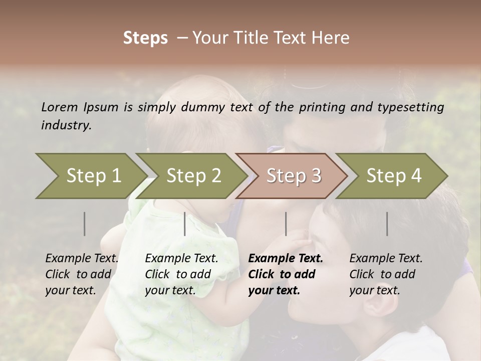 Laughing Countryside Male PowerPoint Template