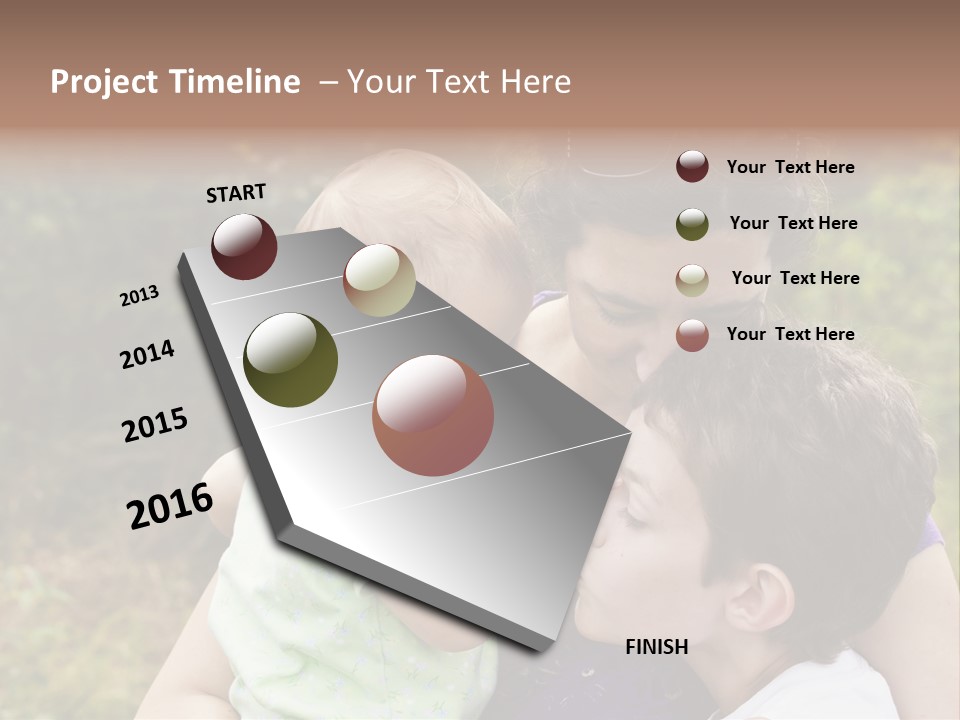 Laughing Countryside Male PowerPoint Template