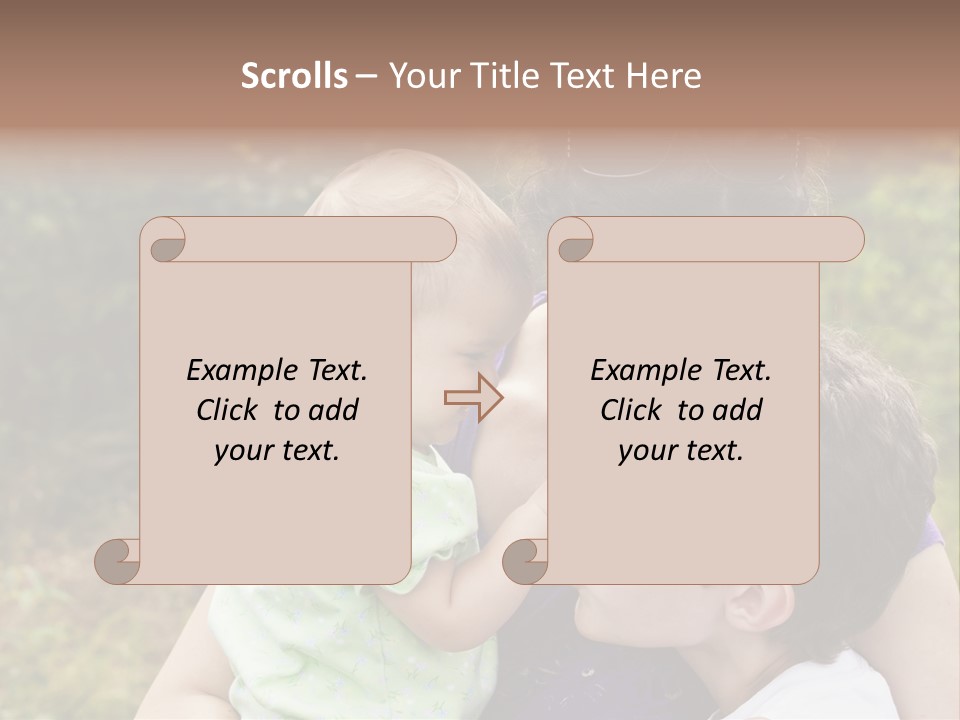 Laughing Countryside Male PowerPoint Template
