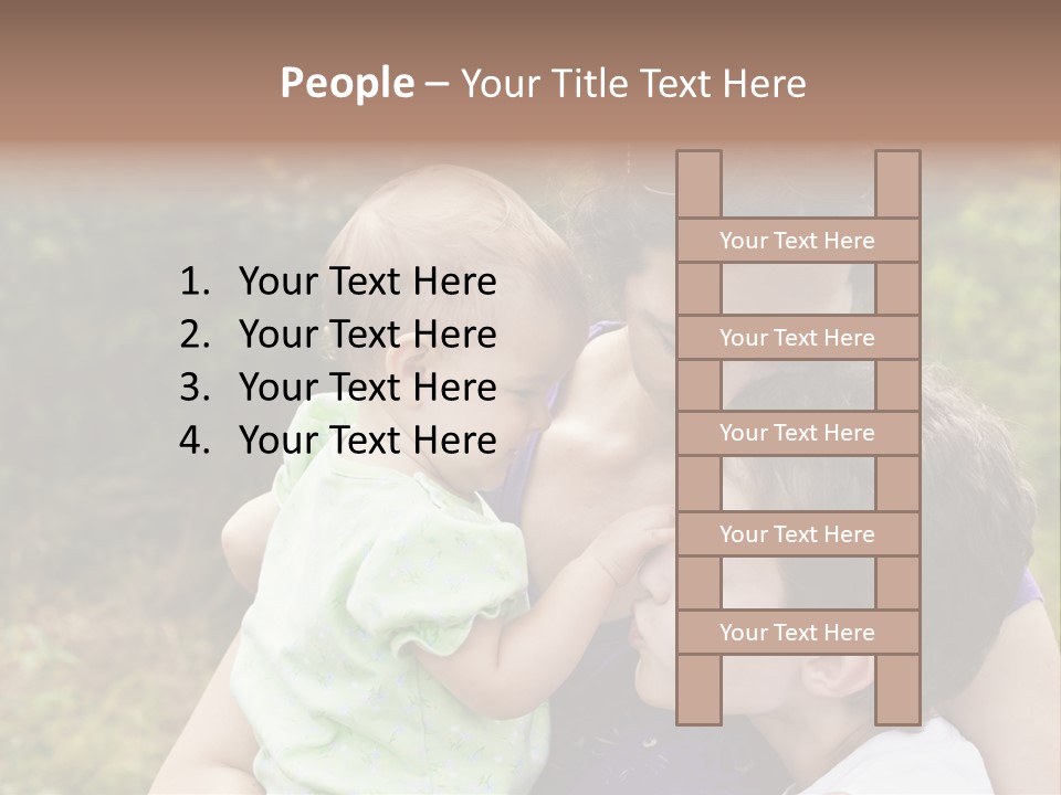 Laughing Countryside Male PowerPoint Template