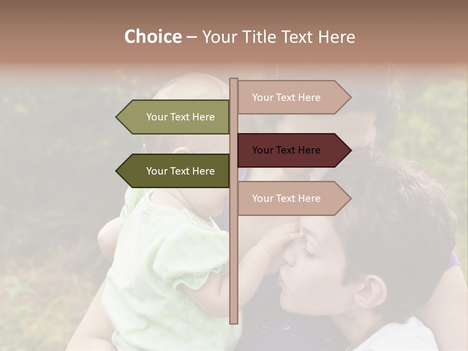 Laughing Countryside Male PowerPoint Template