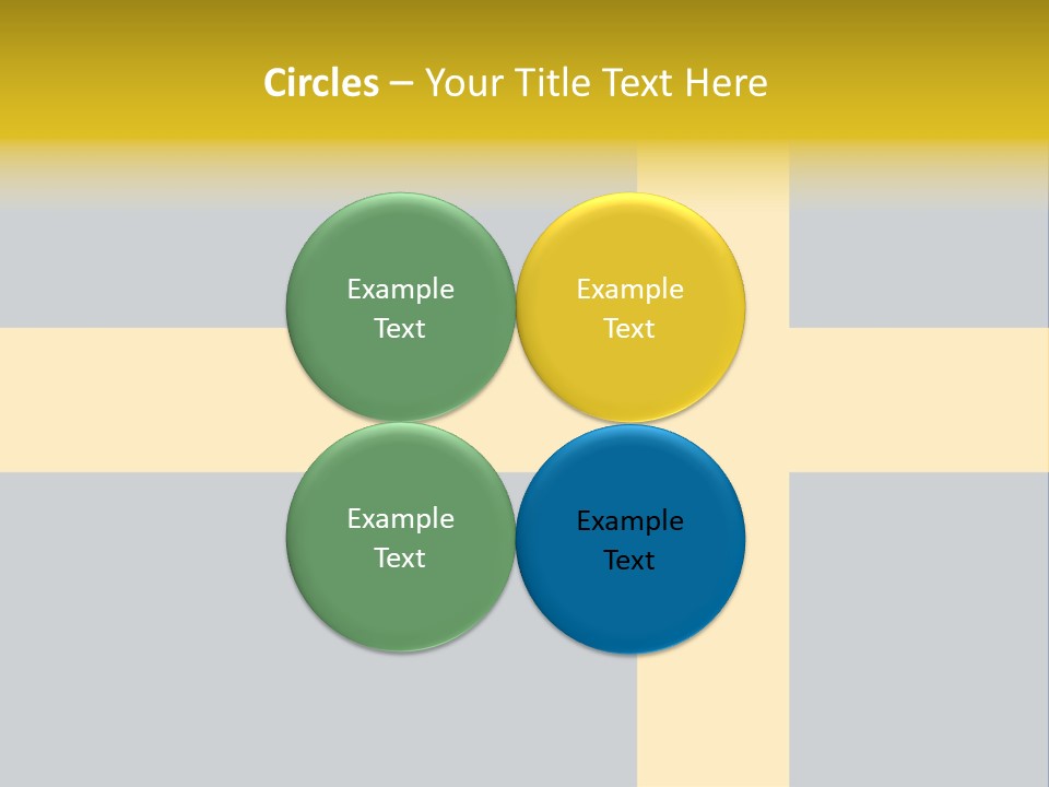 Yellow Flag Nobody PowerPoint Template