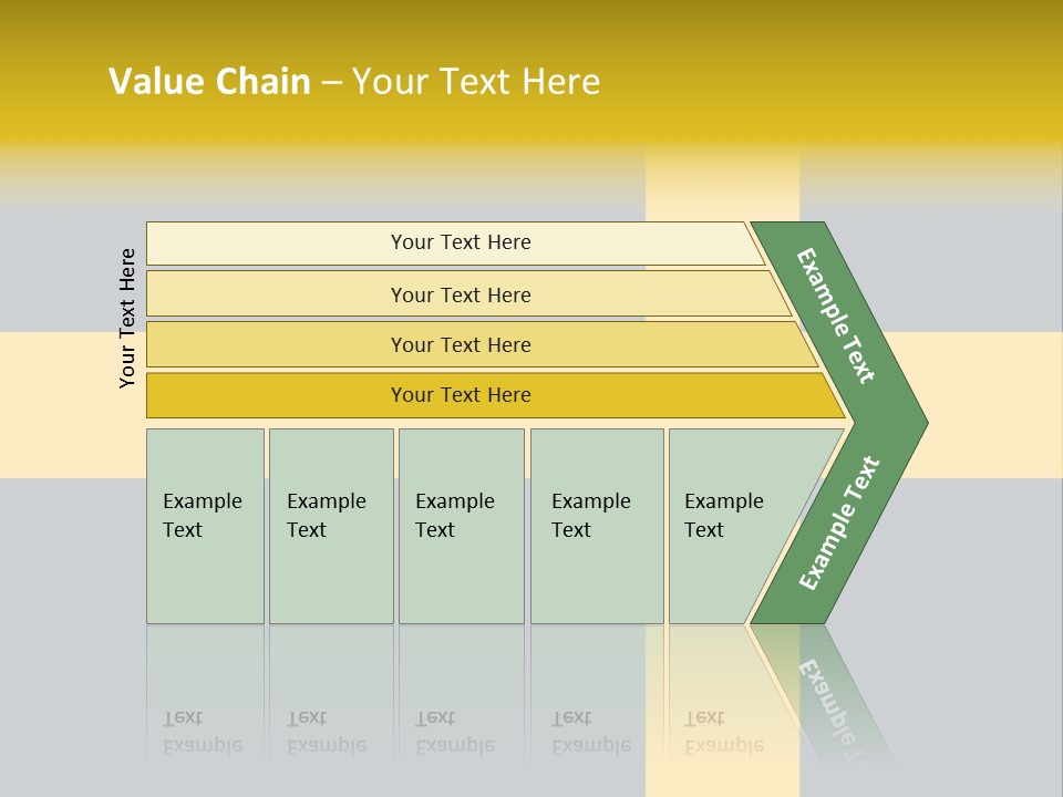 Yellow Flag Nobody PowerPoint Template