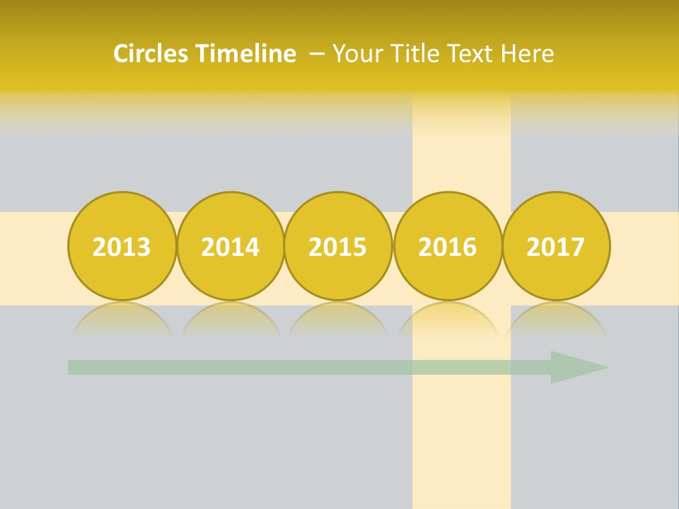 Yellow Flag Nobody PowerPoint Template