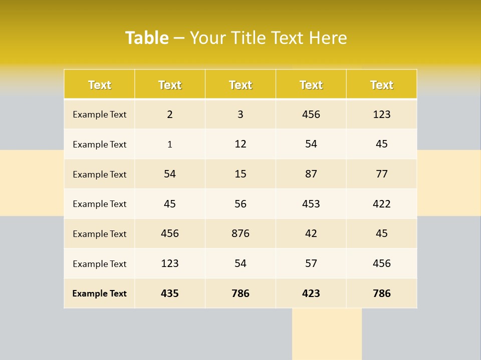 Yellow Flag Nobody PowerPoint Template