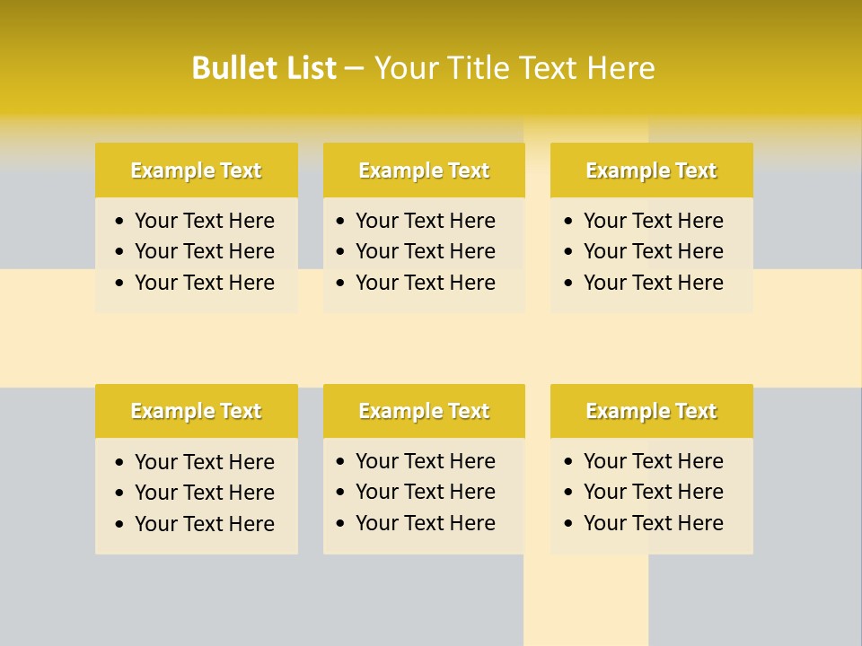 Yellow Flag Nobody PowerPoint Template