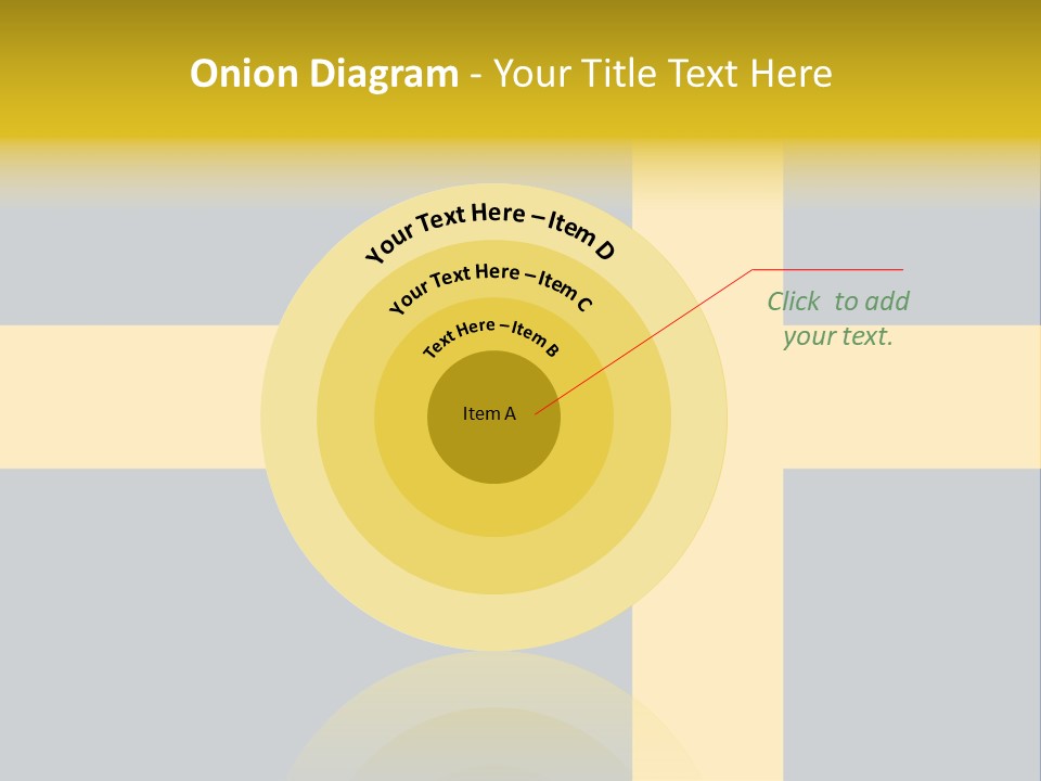 Yellow Flag Nobody PowerPoint Template
