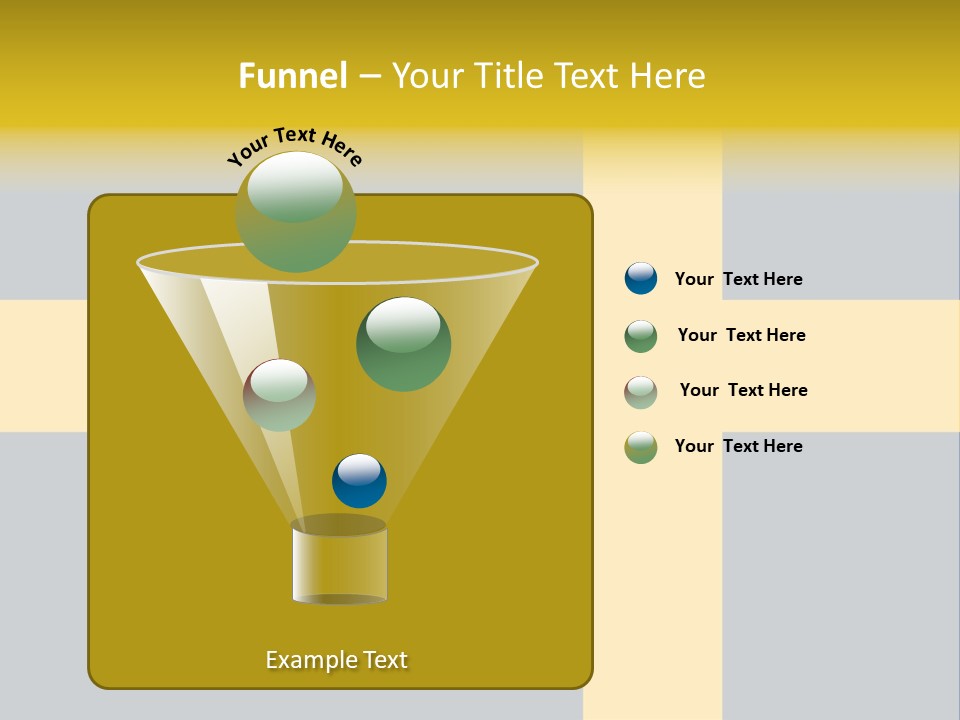 Yellow Flag Nobody PowerPoint Template