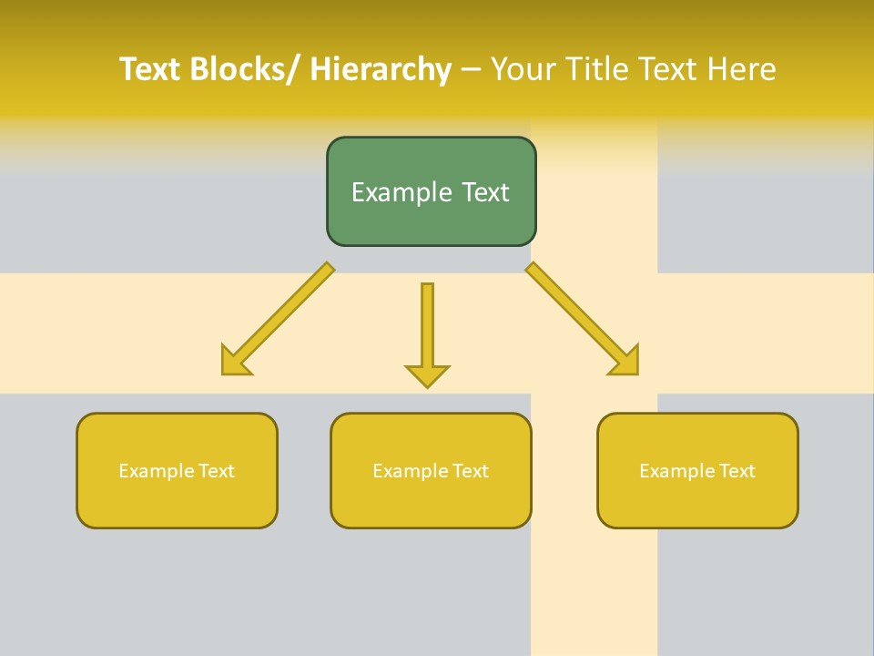 Yellow Flag Nobody PowerPoint Template