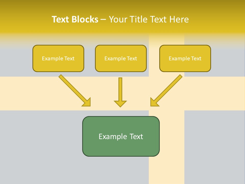 Yellow Flag Nobody PowerPoint Template