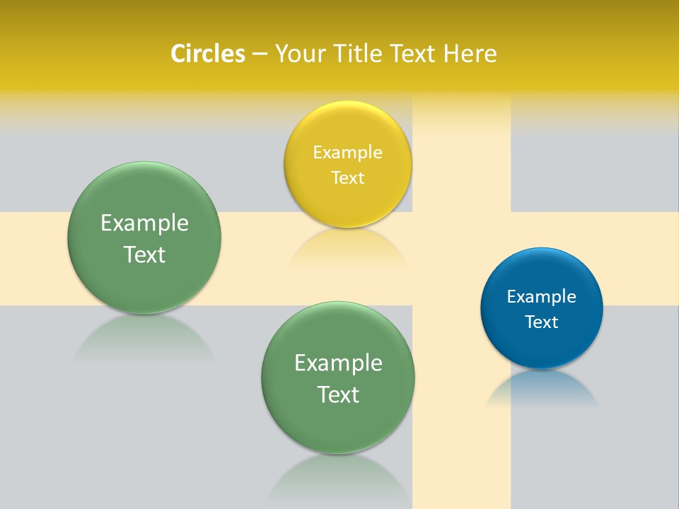 Yellow Flag Nobody PowerPoint Template