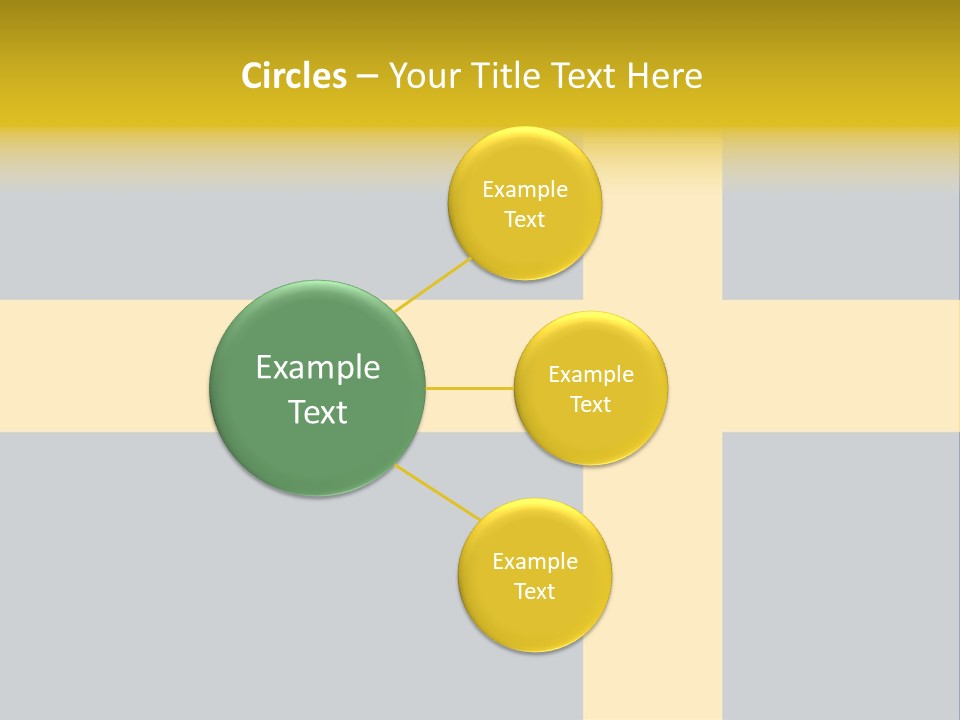 Yellow Flag Nobody PowerPoint Template