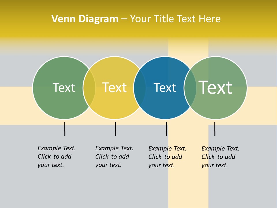 Yellow Flag Nobody PowerPoint Template