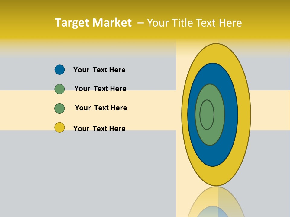 Yellow Flag Nobody PowerPoint Template