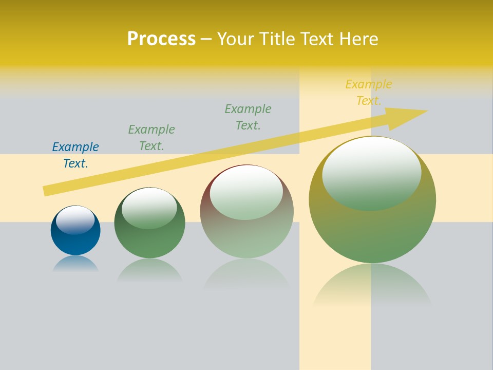 Yellow Flag Nobody PowerPoint Template