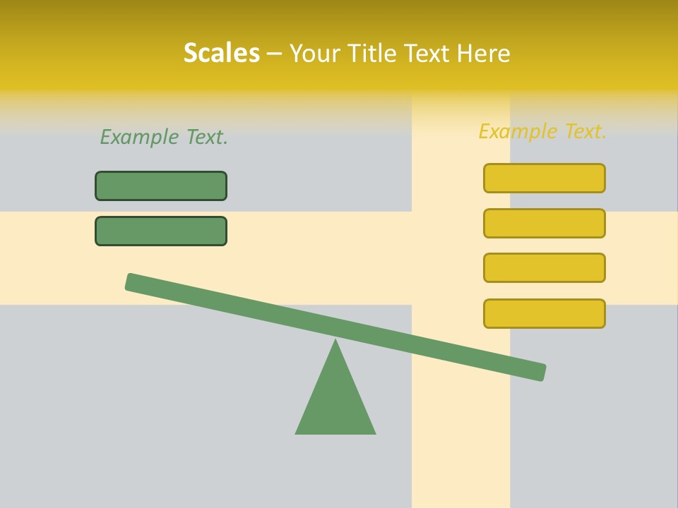Yellow Flag Nobody PowerPoint Template