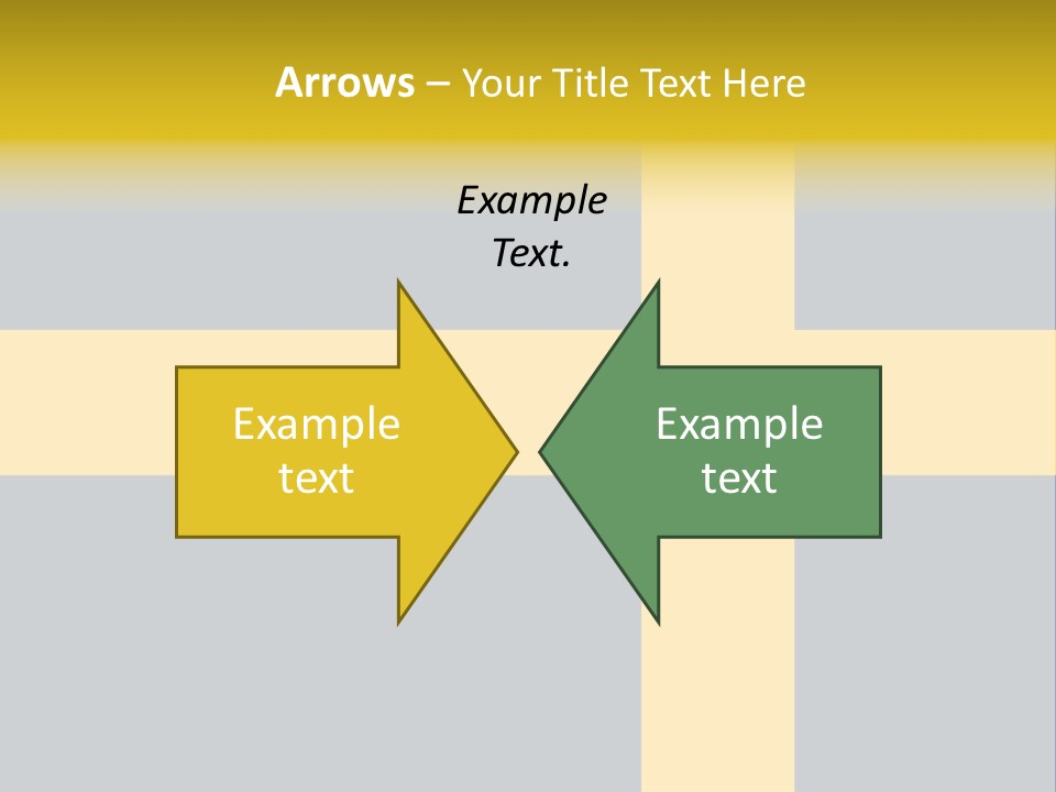 Yellow Flag Nobody PowerPoint Template