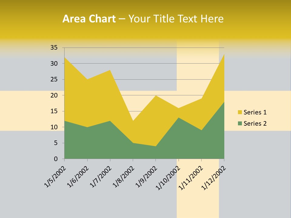 Yellow Flag Nobody PowerPoint Template