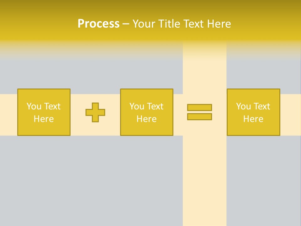 Yellow Flag Nobody PowerPoint Template