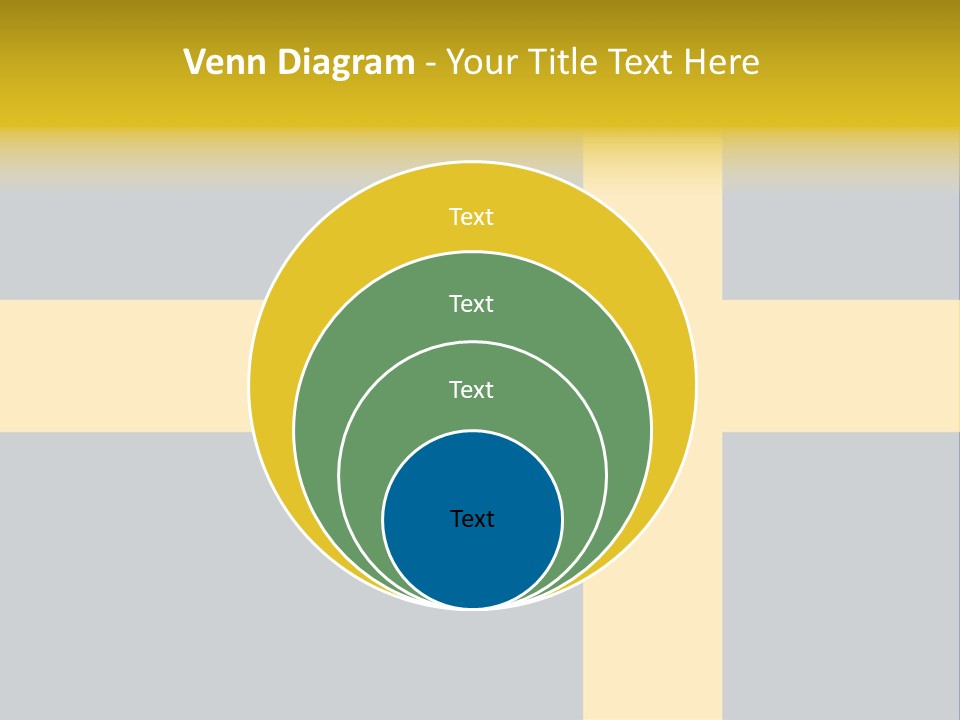 Yellow Flag Nobody PowerPoint Template