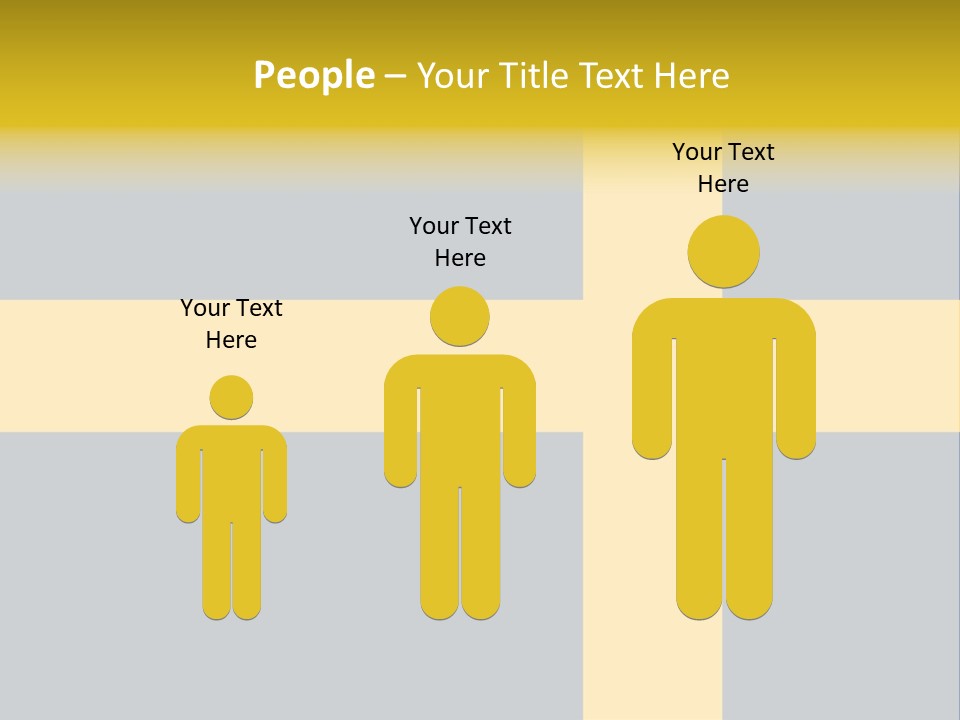 Yellow Flag Nobody PowerPoint Template