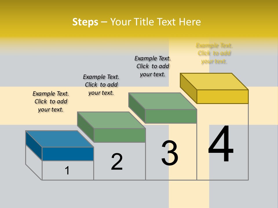 Yellow Flag Nobody PowerPoint Template