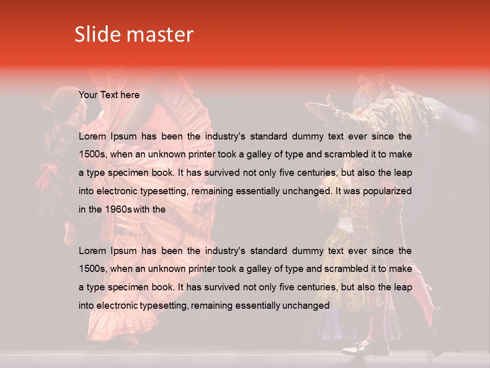 Spanish Male Music PowerPoint Template