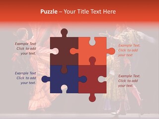 Spanish Male Music PowerPoint Template