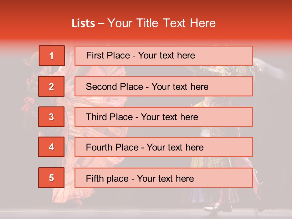 Spanish Male Music PowerPoint Template