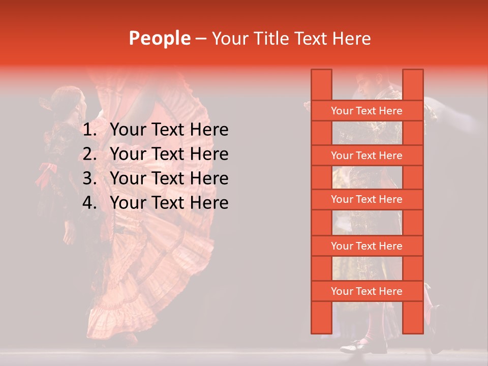 Spanish Male Music PowerPoint Template