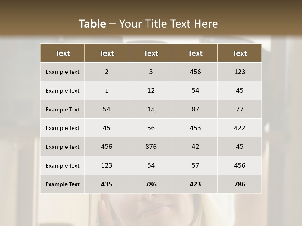 Young Home Cute PowerPoint Template