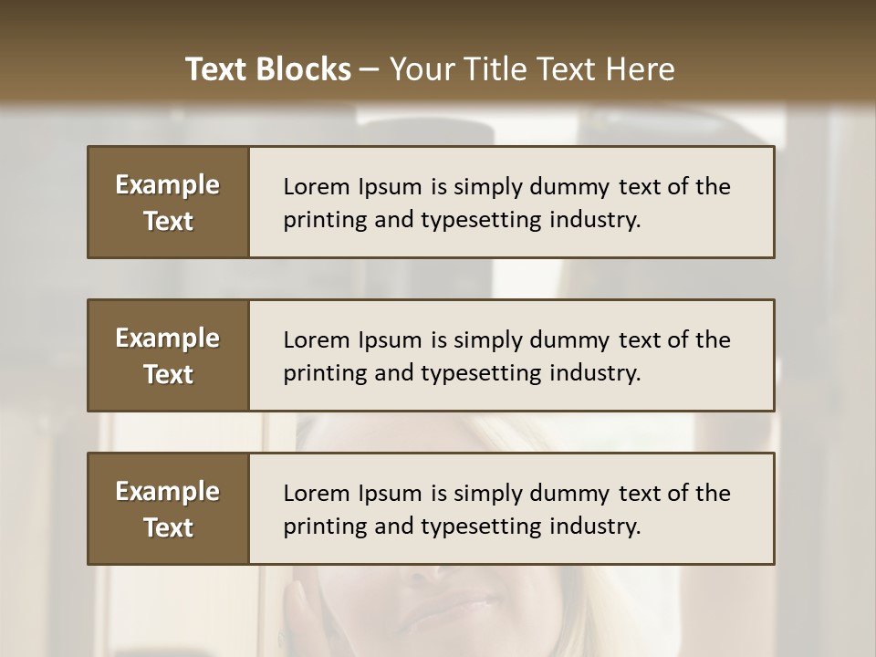 Young Home Cute PowerPoint Template