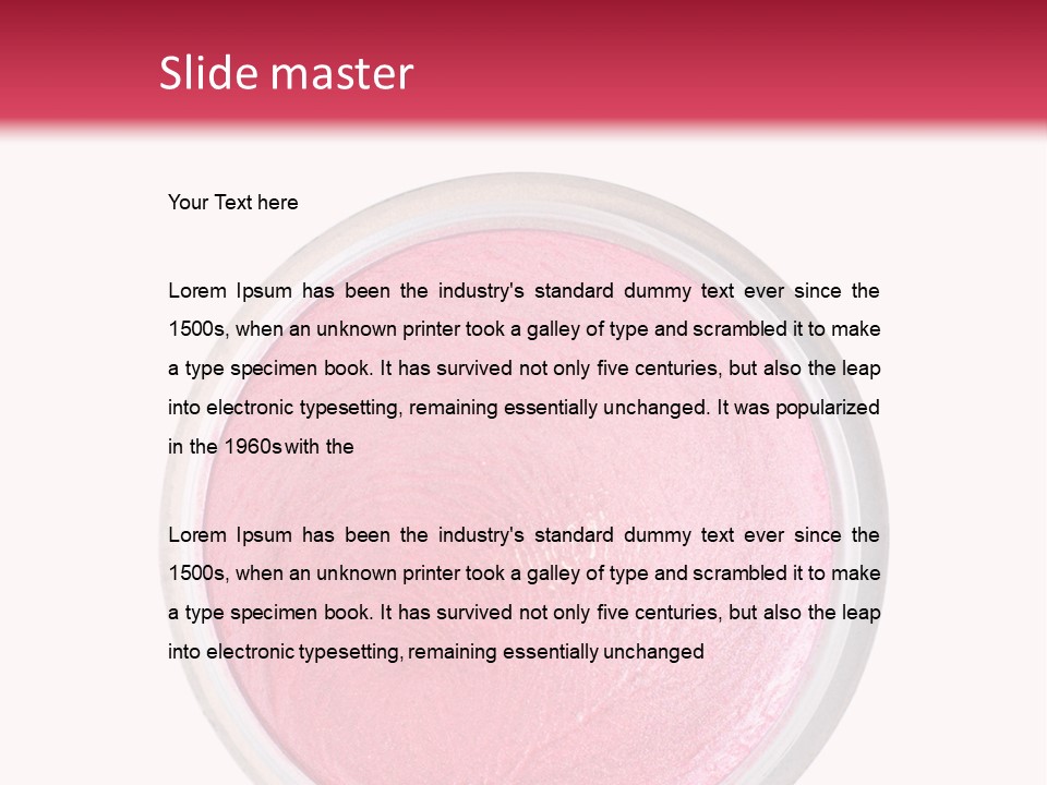 Container Style Object PowerPoint Template