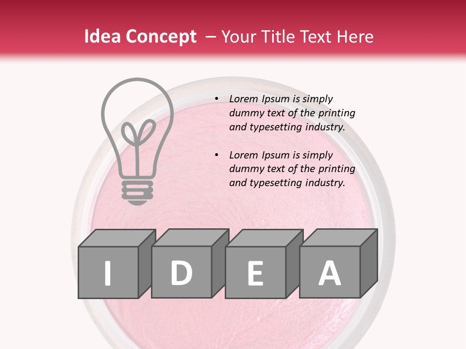 Container Style Object PowerPoint Template