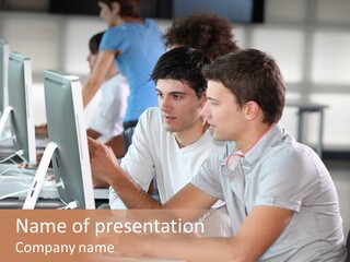 Design Bank Team PowerPoint Template